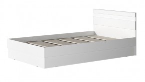 МС "Хилтон" Кровать 1,2 (Белый текстурный) 1200*2000 в Полевском - polevskoy.mebel24.online | фото