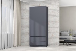 МС "Хилтон" Шкаф №3 900 (Графит) в Полевском - polevskoy.mebel24.online | фото