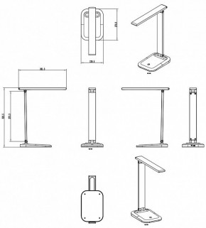 Настольная лампа офисная Arte Lamp London A5124LT-1BK в Полевском - polevskoy.mebel24.online | фото 2