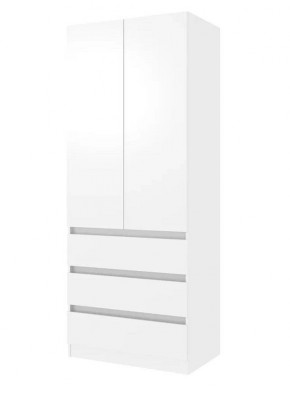 Парус Шкаф 2-х ств. 800 (Белый) в Полевском - polevskoy.mebel24.online | фото