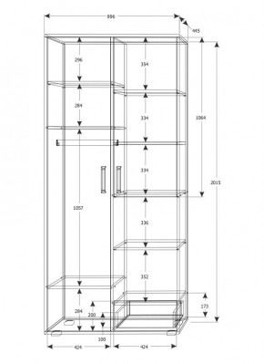 Подростковая Юпитер (модульная) в Полевском - polevskoy.mebel24.online | фото 25