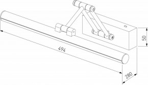 Подсветка для картины Elektrostandard Monza a064138 в Полевском - polevskoy.mebel24.online | фото 4