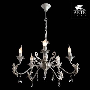 Подвесная люстра Arte Lamp Angelina A5349LM-5WH в Полевском - polevskoy.mebel24.online | фото 4