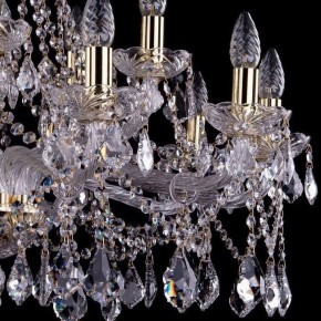 Подвесная люстра Bohemia Ivele Crystal 1413 1413/10+5/300/G/Leafs в Полевском - polevskoy.mebel24.online | фото 2
