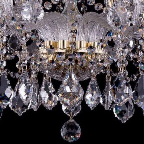 Подвесная люстра Bohemia Ivele Crystal 1413 1413/10+5/300/G/Leafs в Полевском - polevskoy.mebel24.online | фото 3