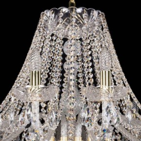 Подвесная люстра Bohemia Ivele Crystal 1413 1413/18/400/G в Полевском - polevskoy.mebel24.online | фото 4
