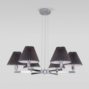 Подвесная люстра Eurosvet Peony 60136/6 хром/графит в Полевском - polevskoy.mebel24.online | фото 2
