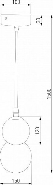 Подвесная люстра Eurosvet Polar 50251/1 LED белый в Полевском - polevskoy.mebel24.online | фото 3