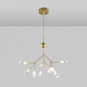 Подвесная люстра Natali Kovaltseva GRACE ll GRACE 75554/9С GOLD SATIN в Полевском - polevskoy.mebel24.online | фото 3