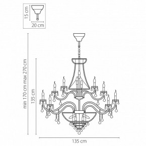 Подвесная люстра Osgona Classic 700511 в Полевском - polevskoy.mebel24.online | фото 3