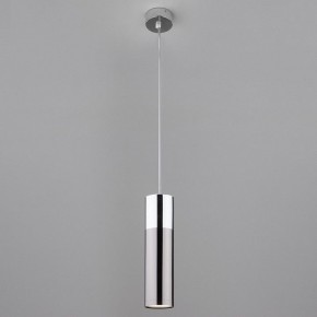 Подвесной светильник Eurosvet Double Topper 50135/1 LED хром/черный жемчуг в Полевском - polevskoy.mebel24.online | фото 3