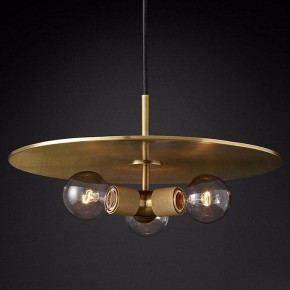 Подвесной светильник Imperiumloft Rh Utilitaire Disk Triple Pendant 40.2339 в Полевском - polevskoy.mebel24.online | фото