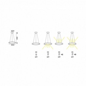 Подвесной светильник Mantra Riumar 8673 в Полевском - polevskoy.mebel24.online | фото 4