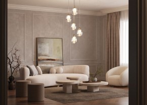 Подвесной светильник Maytoni Aura MOD016PL-05BS в Полевском - polevskoy.mebel24.online | фото 4