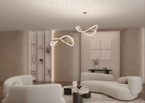 Подвесной светильник Maytoni Oasis MOD289PL-L44BS3K в Полевском - polevskoy.mebel24.online | фото 5