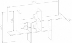 Полка навесная ПК-6 в Полевском - polevskoy.mebel24.online | фото 4