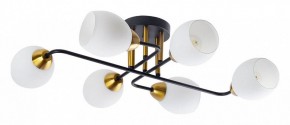 Потолочная люстра Arte Lamp Andrea A8141PL-6BK в Полевском - polevskoy.mebel24.online | фото