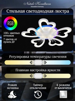 Потолочная люстра Natali Kovaltseva Hugo LED LAMPS 81133 в Полевском - polevskoy.mebel24.online | фото 6