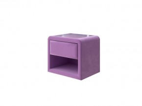 PROxSON Тумба Cube (Ткань: Велюр Shaggy Lilac) 52x41 в Полевском - polevskoy.mebel24.online | фото