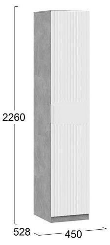 Шкаф для белья Хилтон в Полевском - polevskoy.mebel24.online | фото 4