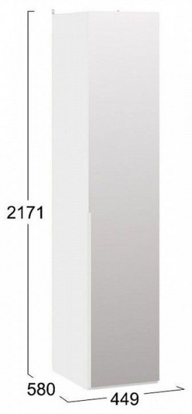 Шкаф для белья Порто СМ-393.07.002 в Полевском - polevskoy.mebel24.online | фото 4