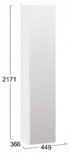 Шкаф для белья Порто СМ-393.07.212 в Полевском - polevskoy.mebel24.online | фото 4