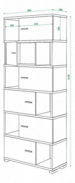 Шкаф комбинированный Домино СБ-30/6 в Полевском - polevskoy.mebel24.online | фото 3