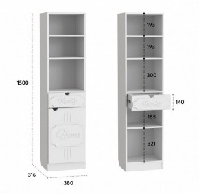 Шкаф комбинированный ДримСтар ДС-62 в Полевском - polevskoy.mebel24.online | фото 5