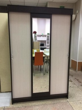 Шкаф-купе Басса ШКК 551 венге-дуб шимо светлый/темный в Полевском - polevskoy.mebel24.online | фото 4