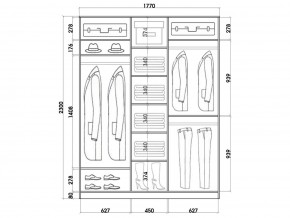 Шкаф-купе ХИТ 23-18-111 (620) в Полевском - polevskoy.mebel24.online | фото 2
