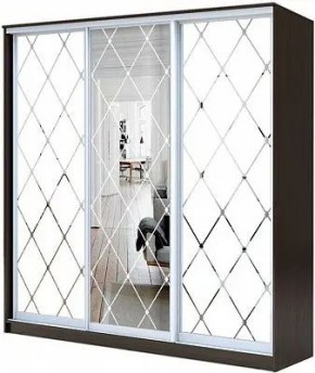 Шкаф-купе ХИТ 23-18-666 РОМБ БОЛЬШОЙ МАТОВЫЙ в Полевском - polevskoy.mebel24.online | фото