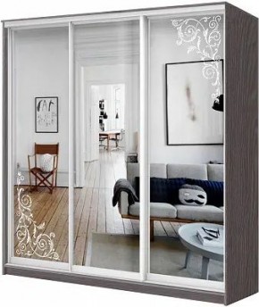 Шкаф-купе ХИТ 24-18-656 ОРНАМЕНТ в Полевском - polevskoy.mebel24.online | фото