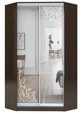 Шкаф-купе ХИТ-У-L-23-64-66 ОРНАМЕНТ в Полевском - polevskoy.mebel24.online | фото