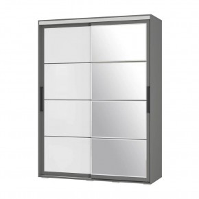 Шкаф-купе Крафт-6 1.6 м ШКК-06 (графит) в Полевском - polevskoy.mebel24.online | фото 3