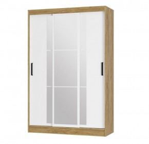 Шкаф-купе Тайм ШКК-03 (крафт/белый) в Полевском - polevskoy.mebel24.online | фото 1