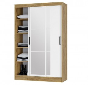 Шкаф-купе Тайм ШКК-03 (крафт/белый) в Полевском - polevskoy.mebel24.online | фото 3