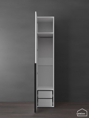 Шкаф Linnea MHR-1-3 2050х400х510 (Белый-М 11.1.1) в Полевском - polevskoy.mebel24.online | фото 6