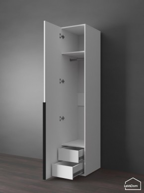 Шкаф Linnea MHR-1-3 2050х400х510 (Белый-М 11.1.1) в Полевском - polevskoy.mebel24.online | фото 7