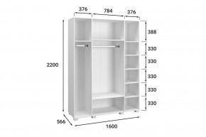 Шкаф платяной Монблан МБ-25К в Полевском - polevskoy.mebel24.online | фото 3