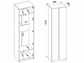 Шкаф платяной ШО-4 в Полевском - polevskoy.mebel24.online | фото 8