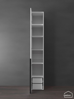 Шкаф с антресолью Linnea MHR-1A-4 2450х400х510 (Белый-М 11.1.2) в Полевском - polevskoy.mebel24.online | фото 6