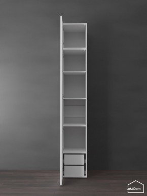 Шкаф с антресолью Linnea MHR-1POA-4 2450х400х510 (Белый-М 11.1.1) в Полевском - polevskoy.mebel24.online | фото 6