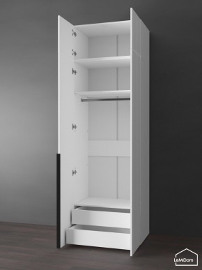 Шкаф с антресолью Linnea MHR-2A-3 2450х800х510 (Белый-М 11.1.2) в Полевском - polevskoy.mebel24.online | фото 5