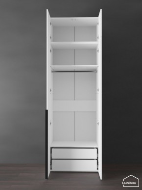 Шкаф с антресолью Linnea MHR-2A-3 2450х800х510 (Белый-М 11.1.2) в Полевском - polevskoy.mebel24.online | фото 6
