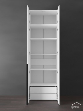 Шкаф с антресолью Linnea MHR-2A-4 2450х800х510 (Белый-М 11.1.2) в Полевском - polevskoy.mebel24.online | фото 6