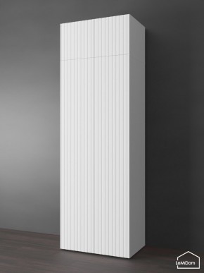 Шкаф с антресолью Linnea MHR-2POA-1 2450х800х510 (Белый-М 11.1.1) в Полевском - polevskoy.mebel24.online | фото 1