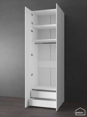 Шкаф с антресолью Linnea MHR-2POA-3 2450х800х510 (Белый-М 11.1.1) в Полевском - polevskoy.mebel24.online | фото 6