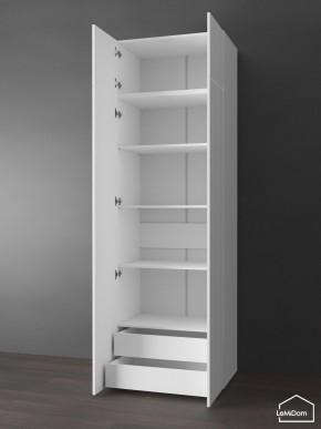 Шкаф с антресолью Linnea MHR-2POA-4 2450х800х510 (Белый-М 11.1.1) в Полевском - polevskoy.mebel24.online | фото 5
