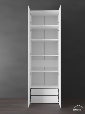 Шкаф с антресолью Linnea MHR-2POA-4 2450х800х510 (Белый-М 11.1.1) в Полевском - polevskoy.mebel24.online | фото 6