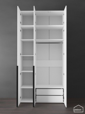 Шкаф с антресолью Linnea MHR-3A-2 2450х1200х510 (Белый-М 11.1.2) в Полевском - polevskoy.mebel24.online | фото 6